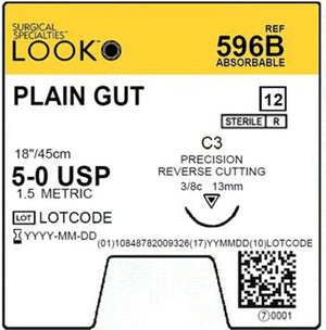 Plain GUT(absorbable) LOOK sutures