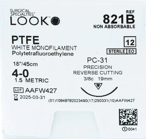 PTFE monofilament (non-absorbable) LOOK sutures