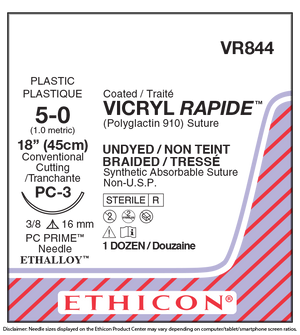 VICRYL RAPIDE Ethicon (absorbable) sutures